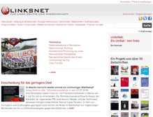 Tablet Screenshot of linksnet.de